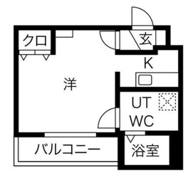 シャンブル英美Ⅲの物件間取画像